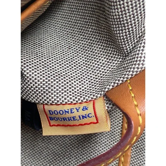 Dooney & Bourke Leather Convertible Shopper in Desert - Picture 10 of 14